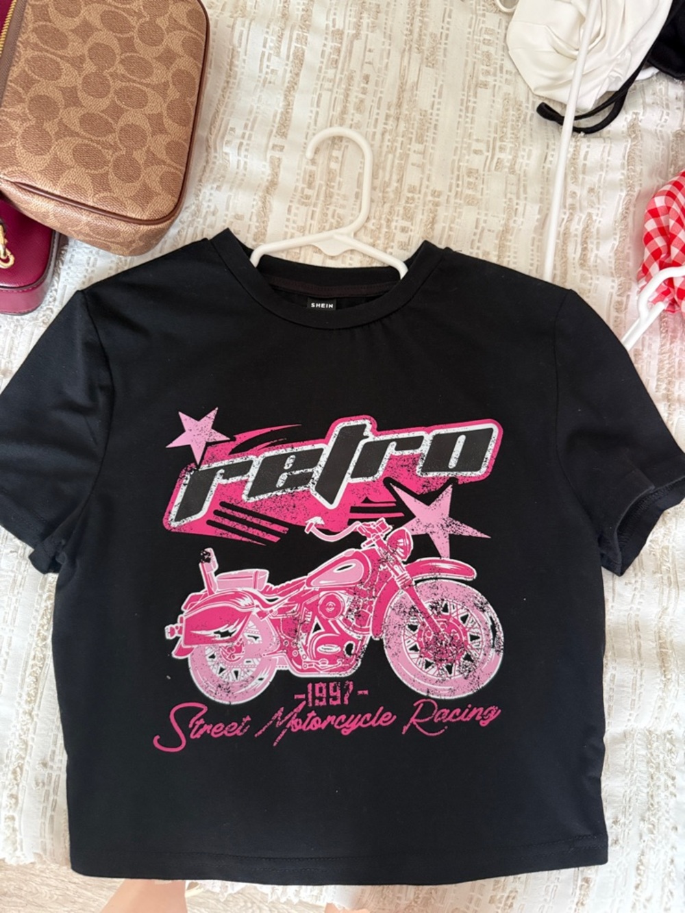 Black graphic Tee